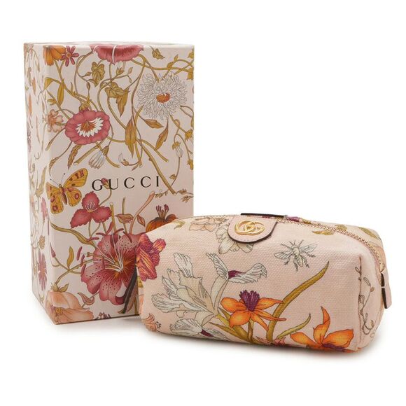Gucci Flora GG Marmont Cosmetic Pouch - Picture 9 of 9